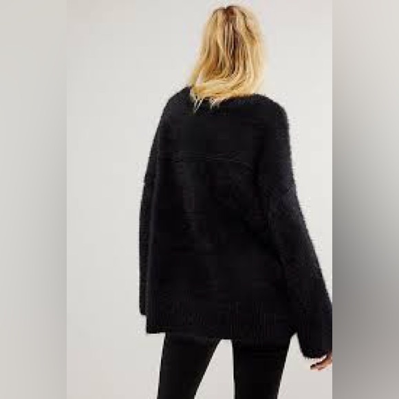 Free People Harrison Bunny Crew Sweater Small - Picture 2 of 3